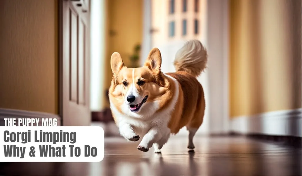 corgi limping